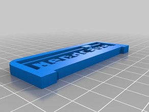 nerdcave de la impresora 3d placa signos y logotipos personalizado 3d print model - Mito3D