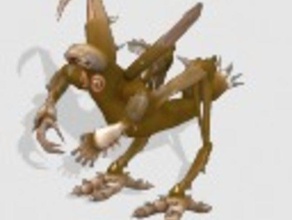 yet another spore monster creatures chaos daemon demon warhammer 40k 3d print model - Mito3D