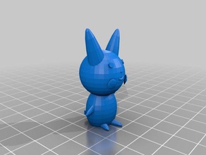 minun La stampa 3d pokemon 3d print model - Mito3D