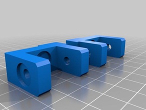 solidoodle sd4 y-Achse Klammer 3d-Drucker Teile Ersatz-Teil 4 die 3d print model - Mito3D