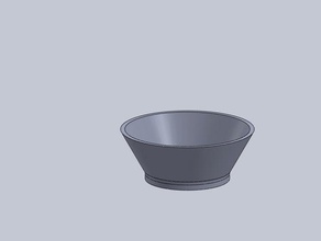 simple 584mm portafilter dosing funnel kitchen & dining coffee doser espresso 3d print model - Mito3D