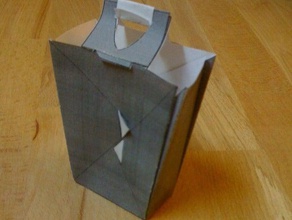 cardboard bag other cutbag laser lasercut cutter paper 3d print model - Mito3D