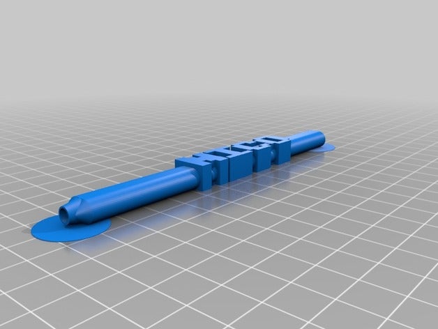 il mio personalizzato bic parola penna nico office su misura 3D print model - Mito3D