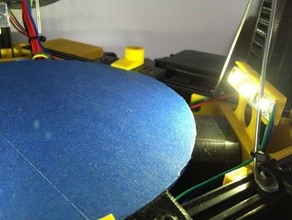 led ışıklar mini kossel 3d yazıcı aksesuarları 3d print model - Mito3D