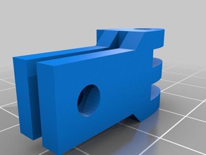 rostock'ta fan kefen uzantısı 3d yazıcı parçaları 3d print model - Mito3D