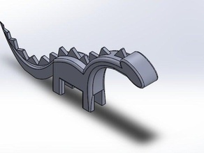 dinossauro A impressão 3d dinossauros 3d print model - Mito3D