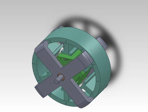trifásico motor de cc sem escovas a física astronomia rolamentos atual educação elétrico gerador ímã o poder eixo spin torque 3d print model - Mito3D