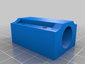 lm8luu bloco de rolamento A impressão 3d 3d print model - Mito3D