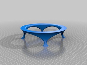vase base decor decoaration stand 3d print model - Mito3D