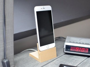 élégant iphone 6 plus dock téléphone mobile 3d print model - Mito3D