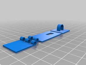hasp staple set household hinge latch 3d print model - Mito3D