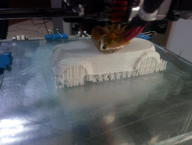 pubblicitario wolkswagen vw La stampa 3d 3D print model - Mito3D