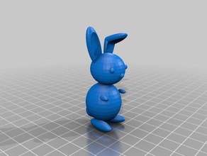 bunny 3d baskı 3d print model - Mito3D