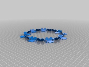 big st patrick's day chain jewelry customized 3d print model - Mito3D