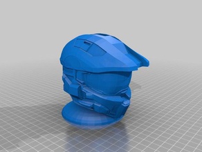 halo helment stand L'impression 3d 3d print model - Mito3D