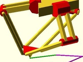 animés du delta de bot d'autres robot modèle openscad paramétrique la robotique 3d print model - Mito3D