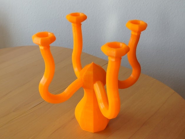 kerzenleuchter Kandelaber Küche und Esszimmer 3D print model - Mito3D