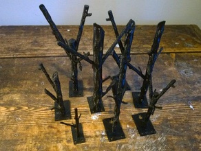 twig grucce sculture 3d print model - Mito3D