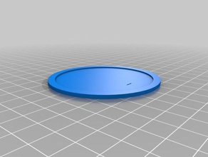 blank plate math customized 3d print model - Mito3D