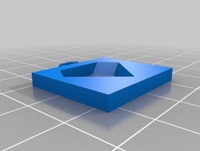 forma de diamante corte caja del collar joyería 3d print model - Mito3D