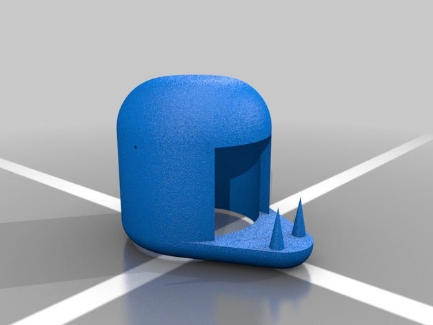 hound Helm unten 3D print model - Mito3D