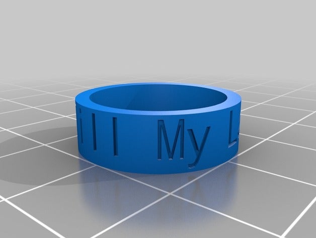 jasmine rings customized 3D print model - Mito3D