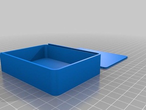 playing card case games 3d print model - Mito3D