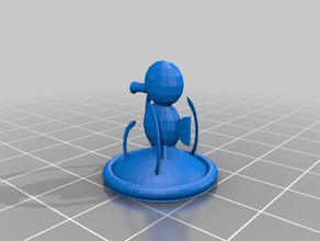 seahorse 3d printing 3d print model - Mito3D
