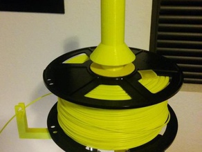printrbot spool holder hub add 3d printing simple metal 3d print model - Mito3D