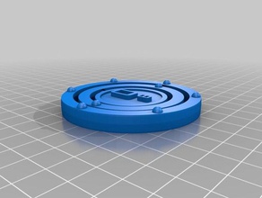 il mio personalizzato atom deluxe ossigeno fisica & astronomia su misura 3d print model - Mito3D