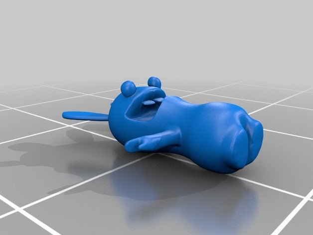 raving rabbids - les lapins cretins toy & game accessories lapin cretin rabbid 3D print model - Mito3D