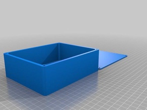 my customized customizer box lid screw holes diy standard b bo 3d print model - Mito3D