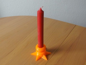 kerzenhalter candleholder kitchen & dining candle kerze 3d print model - Mito3D