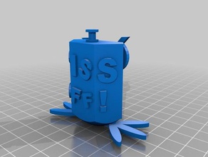 grumpy urinal 3d printing 3d print model - Mito3D