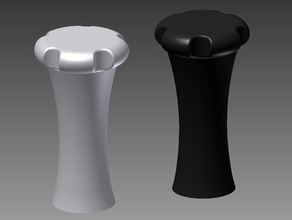 salt pepper grinders kitchen & dining countertopchallenge grinder shakers shaker 3d print model - Mito3D