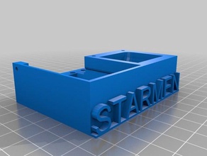 Tayvan starmen 3d yazıcı sıcak ekstruzyon başını bir yandan hayran kitlesi 3d print model - Mito3D