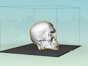terminator man skull ti ti800 3d print model - Mito3D