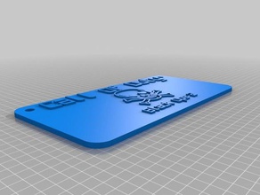 cod Schilder & logos kundengebundene 3d print model - Mito3D