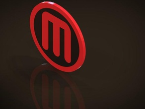 dual extrusion logo signs & logos window decal 3d print model - Mito3D