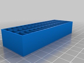 48 cubby holes organization customized 3d print model - Mito3D