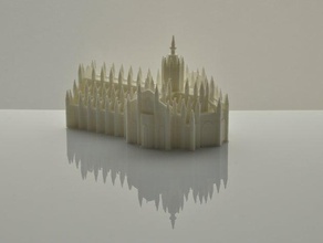 duomo milano buildings & structures 3d print model - Mito3D