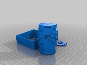 final fantasy fanfare vi parametric music box mechanical toys customized 3d print model - Mito3D