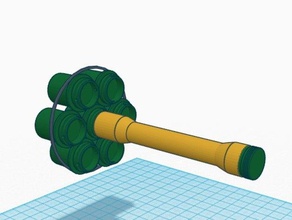m24 stielhandgranate anti-char de modification L'impression 3d 3d print model - Mito3D