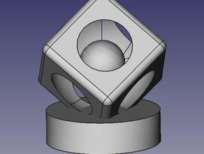freecad parte de design arte da matemática 3d print model - Mito3D