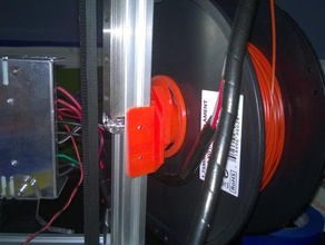 kossel 2020 filament Halter Lager 3d Drucker Zubehör filament-Halter 3d print model - Mito3D