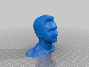 george Menschen Körper junge die Büste Gesicht Abbildung Figur Kopf Mensch Mann Oberkörper 3d print model - Mito3D