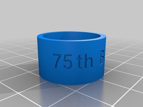 woggle v0 los anillos personalizado 3d print model - Mito3D