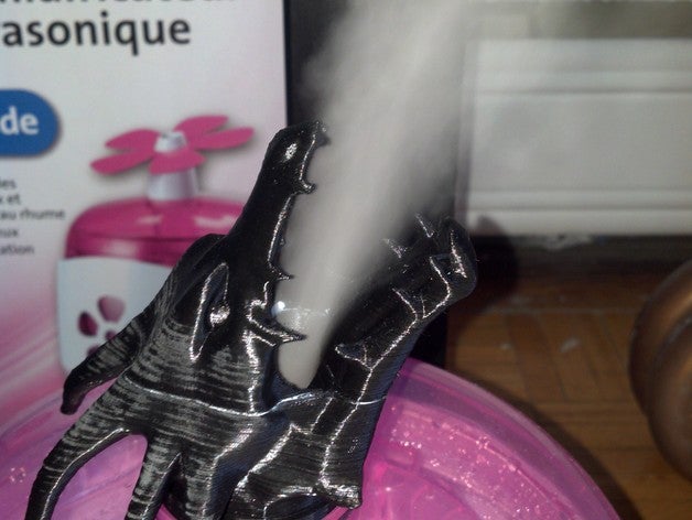 la cabeza del dragón adorno humidificador de vida marca pico remix fuentes casa 3D print model - Mito3D