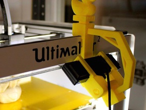 ultimaker suporte da câmera genius ampla cam Impressora 3d acessórios 3dprinteros gênio titular webcam 3d print model - Mito3D