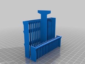 slide holder biology 3d print model - Mito3D